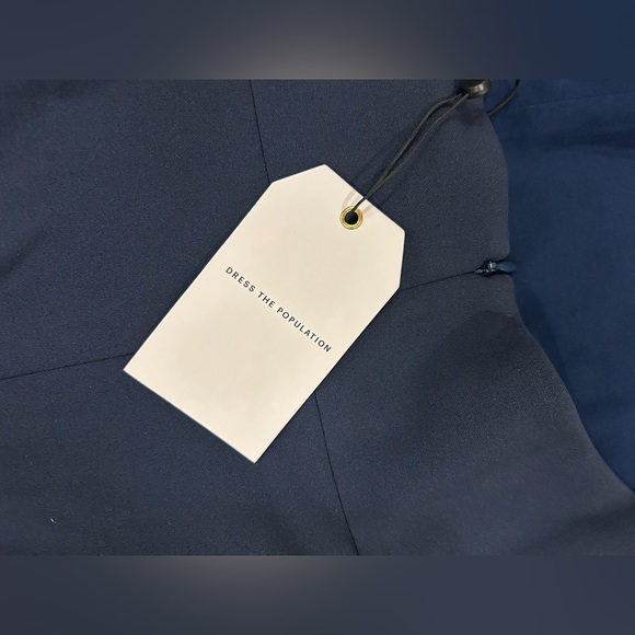 Dress the Population Women's Paige Mermaid Floor Length Dress XL - Picture 6 of 7